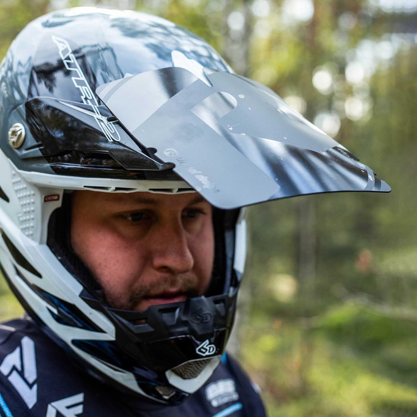 Extensión de Visera Riesel Design para MX - MUD:CAP