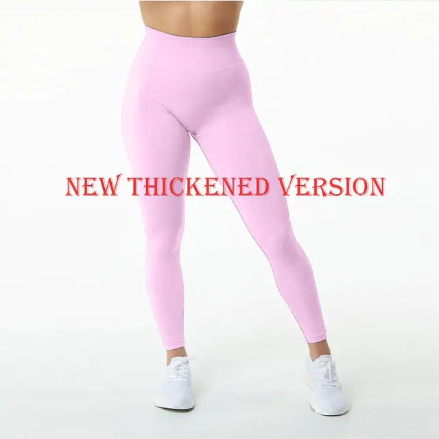 Leggings taille haute à fronces pour femmes