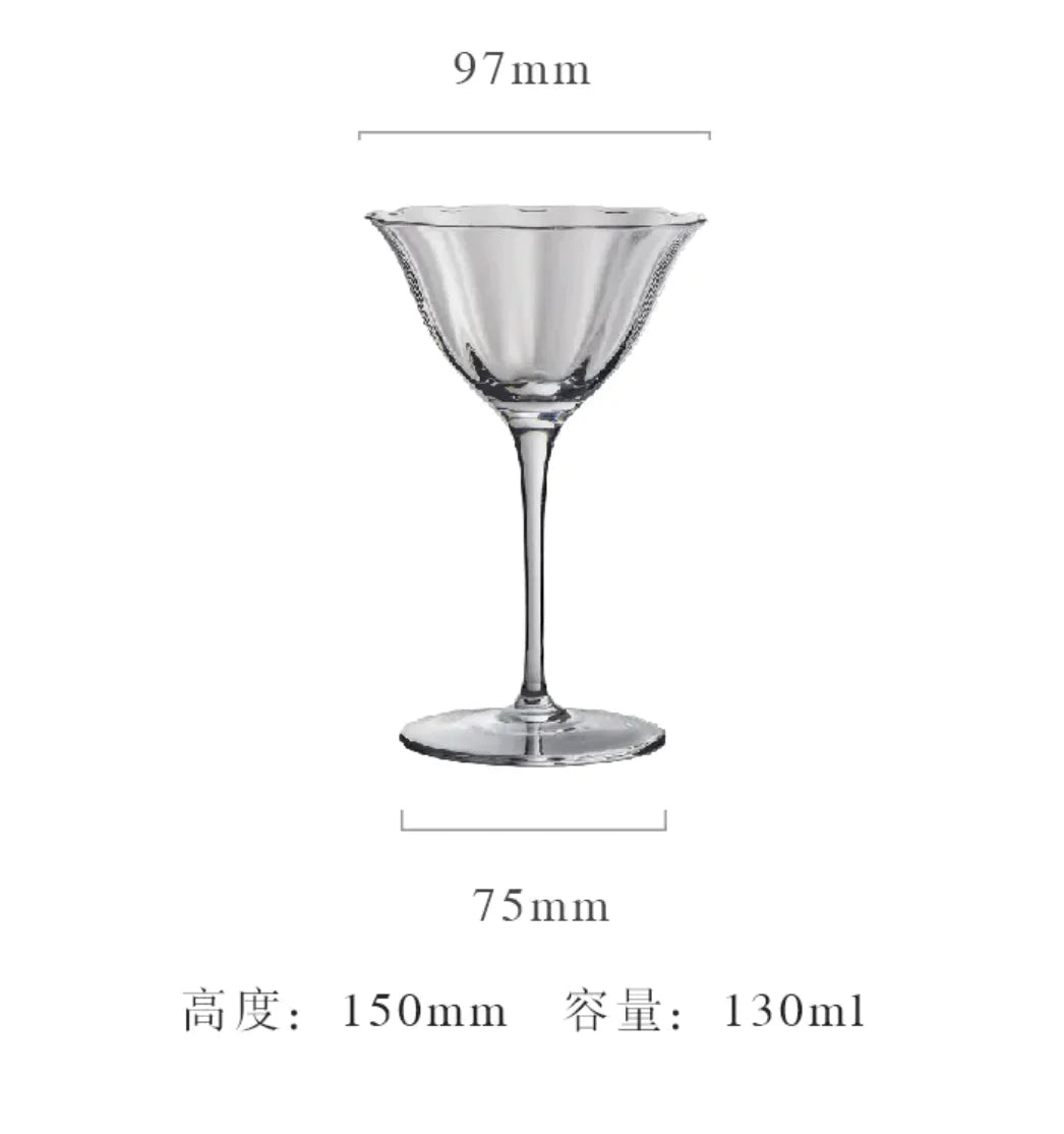 Luxury Crystal Wine Glass - Elegant Drinkware
