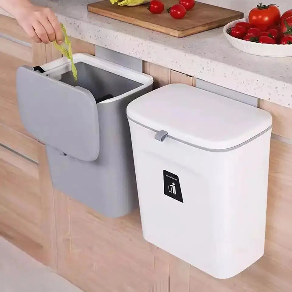 Poubelle Murale Compacte pour l'Organisation de la Cuisine
