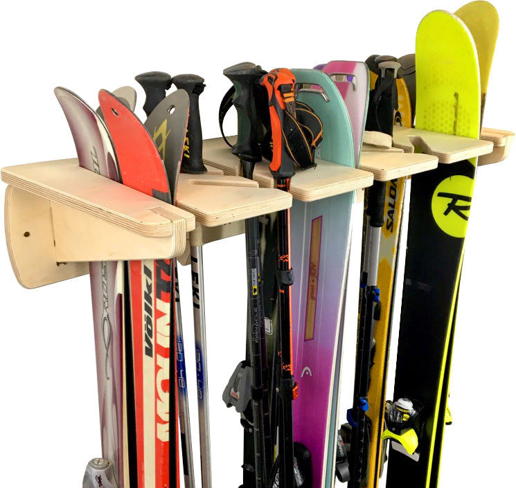 Ponderosa Multi-Functional Snowboard & Ski Wall Rack - Korvel