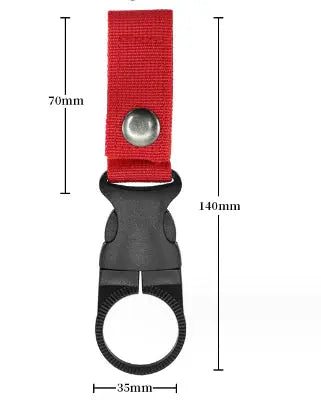 Clip de Colgar para Mochila de Cinturón de Nylon Militar para Exterior