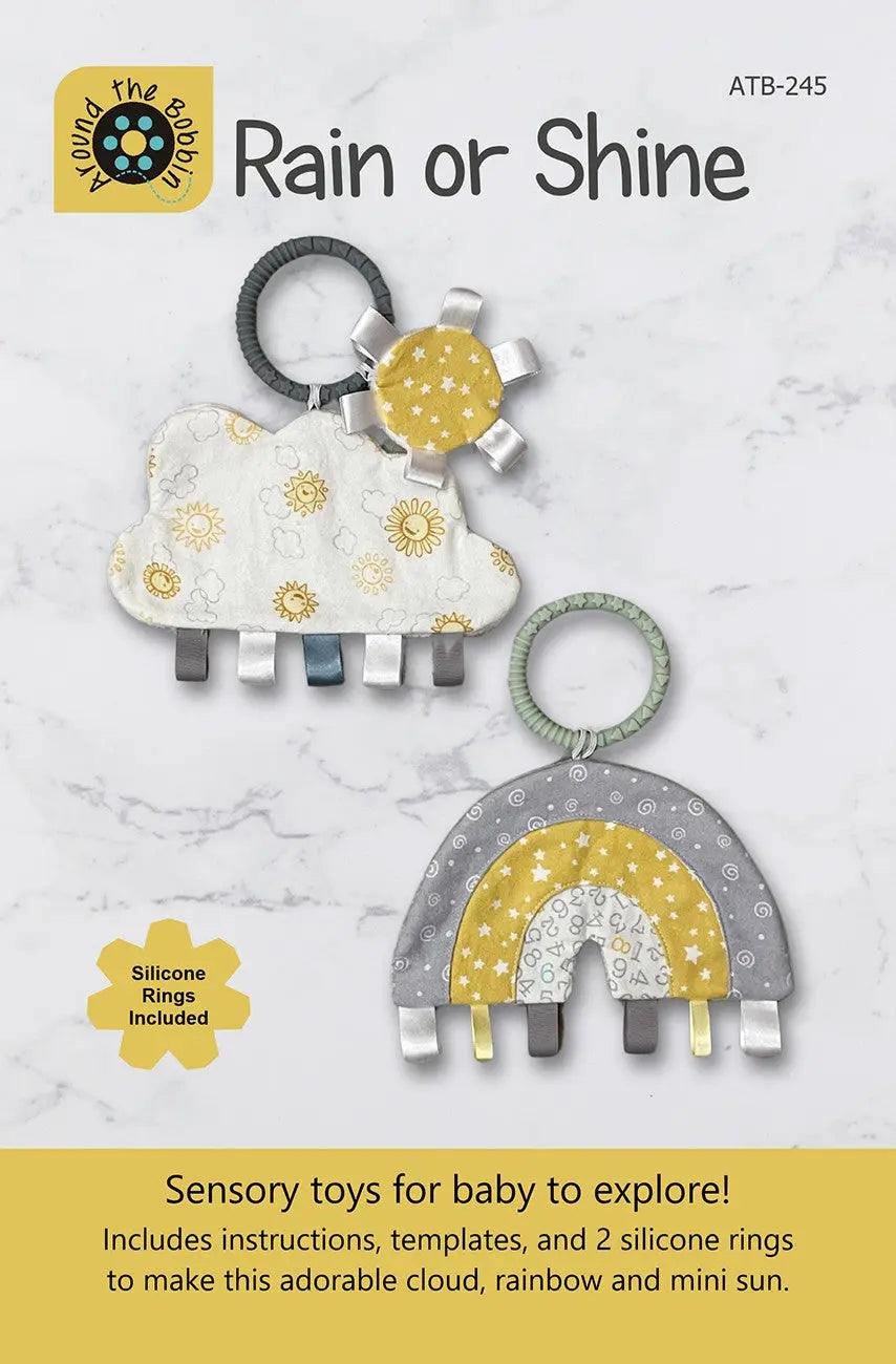 Patron de couture de jouet sensoriel Rain or Shine pour bébé