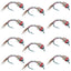 Premium Bead Head Rainbow Warrior Nymph - 12 Pack, Size 18 - Korvel