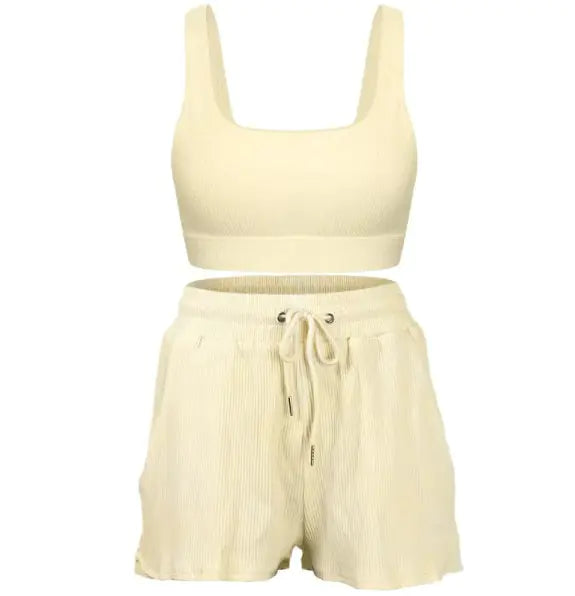 Premium Loose Short Sleeve Yoga Suit