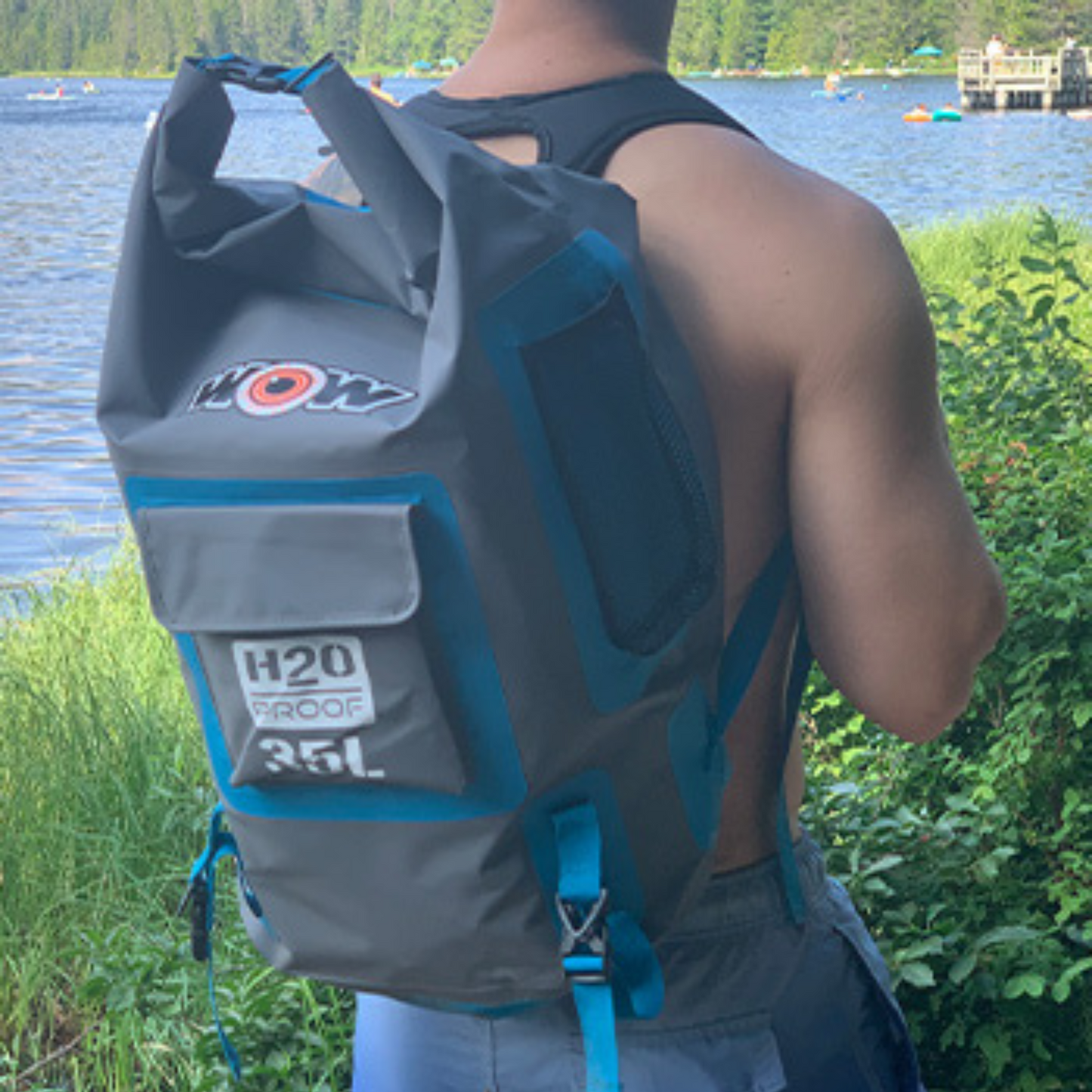Mochila Impermeable WOW Watersports H2O - Azul