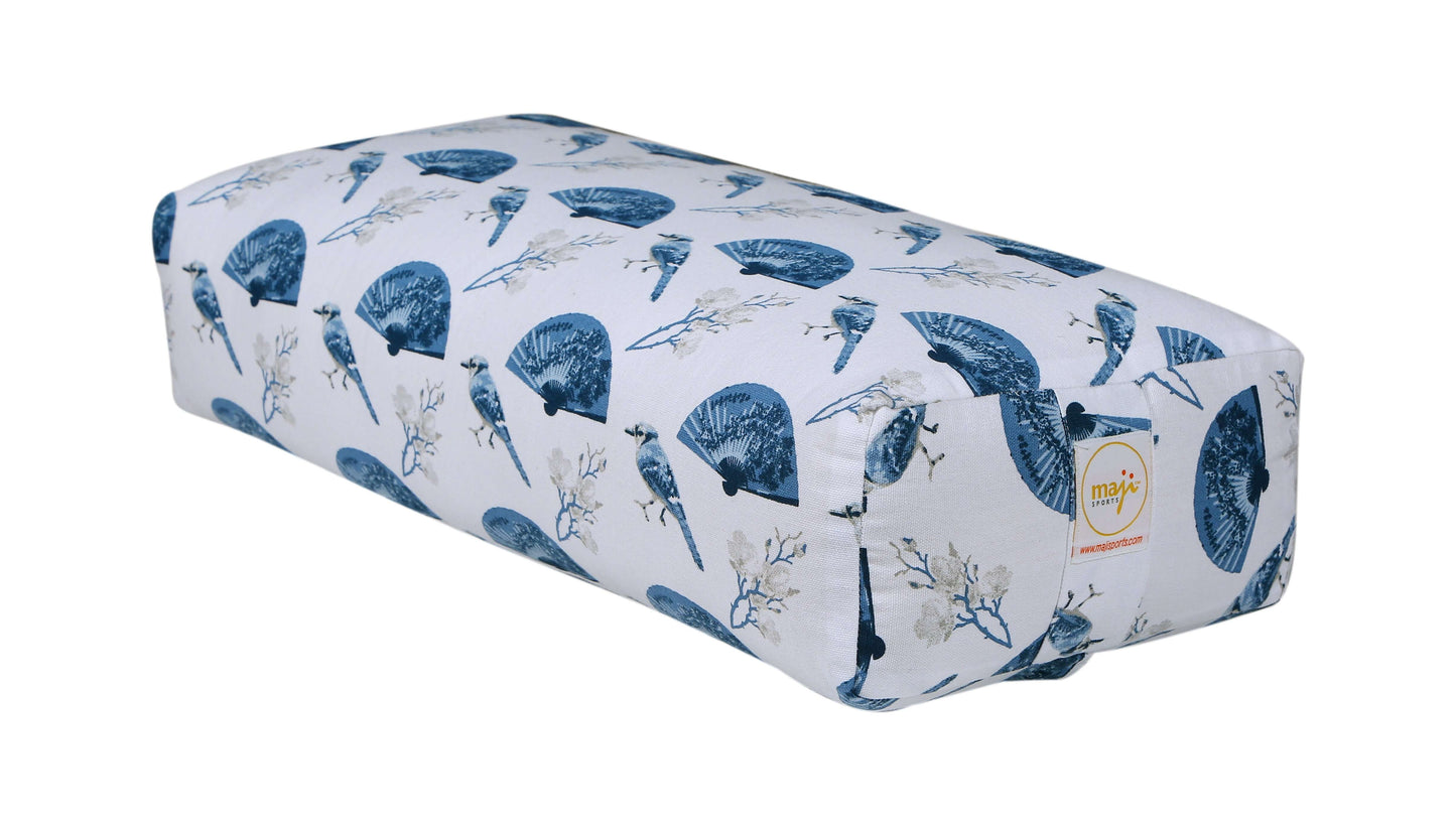 Premium Rectangular Yoga Bolster for Support and Comfort