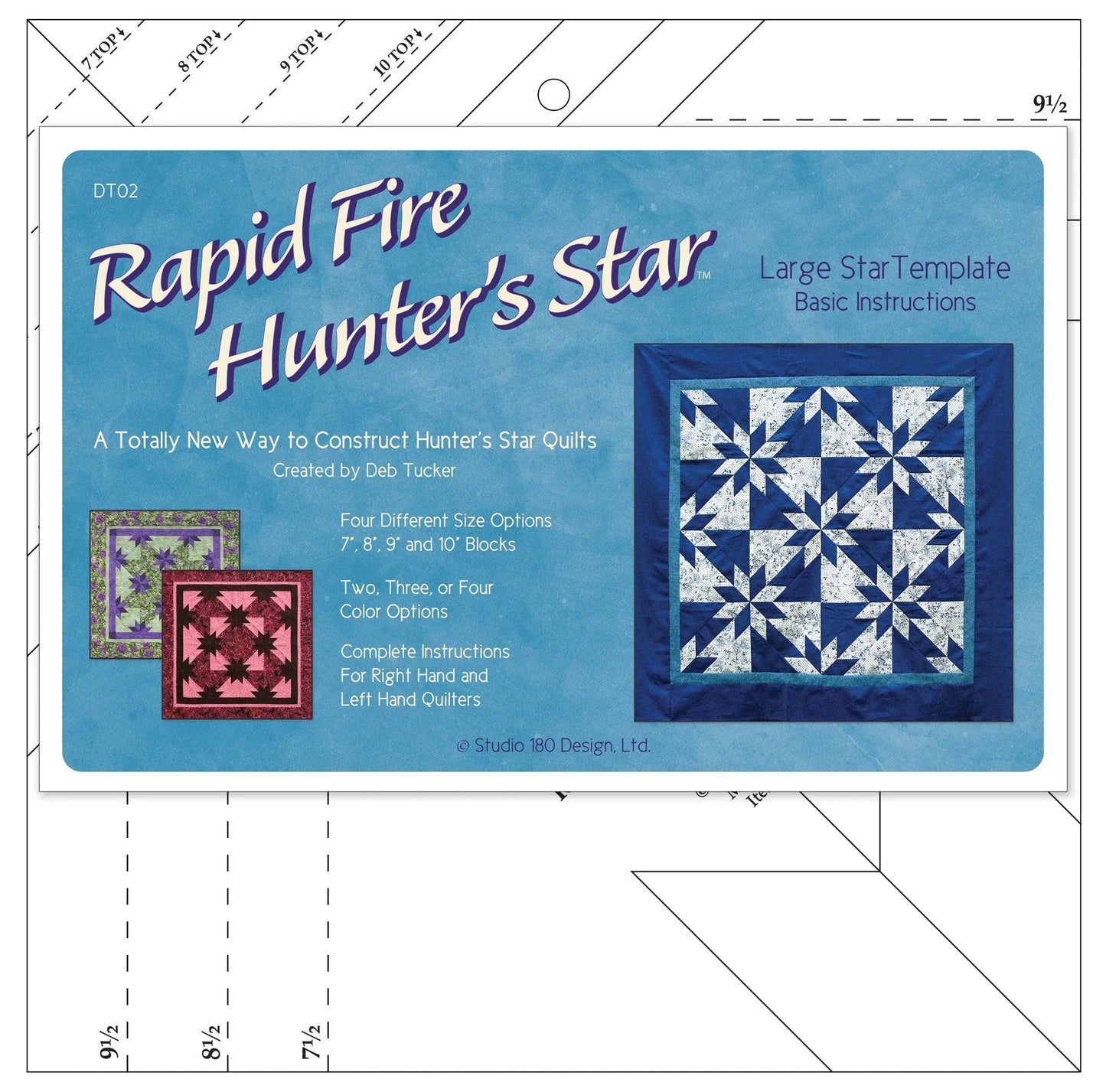 Rapid Fire Hunter's Star Large Ruler