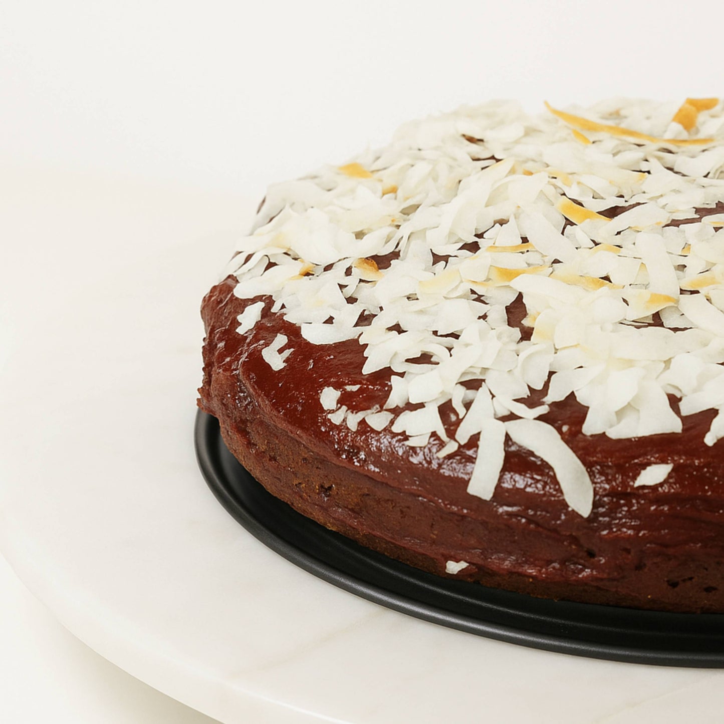 Torta de Trufa de Chocolate con Frambuesa Sin Gluten de Andy Anand de 9"
