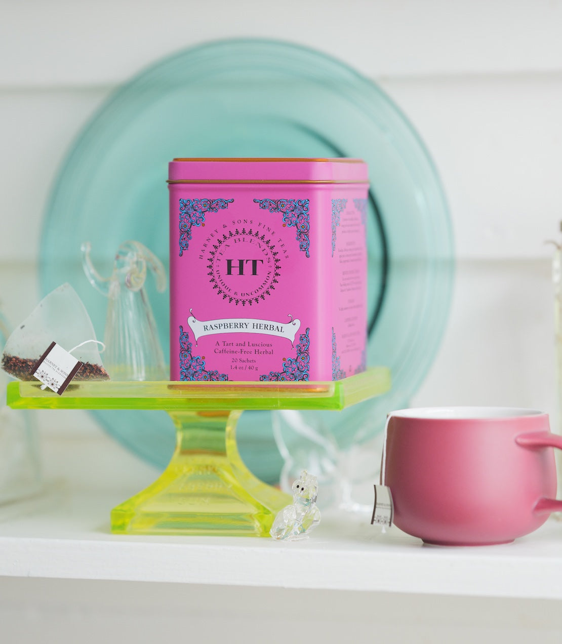 Raspberry Herbal Tea - HT Tin of 20 Sachets