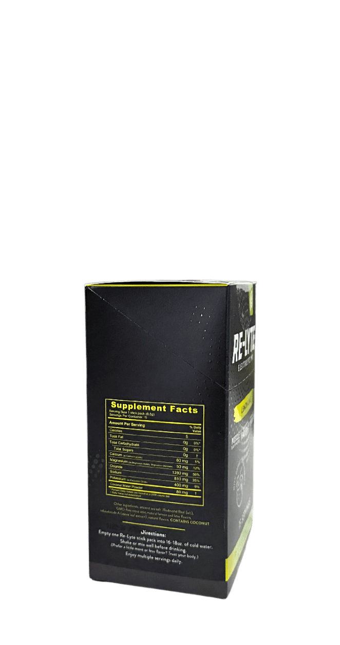 Re-Lyte Electrolyte Drink Mix - 15 Convenient Stick Packs - Korvel