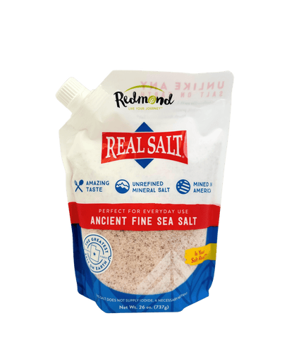 Redmond Real Salt, Fine Ground - Pure Mineral Richness - Korvel