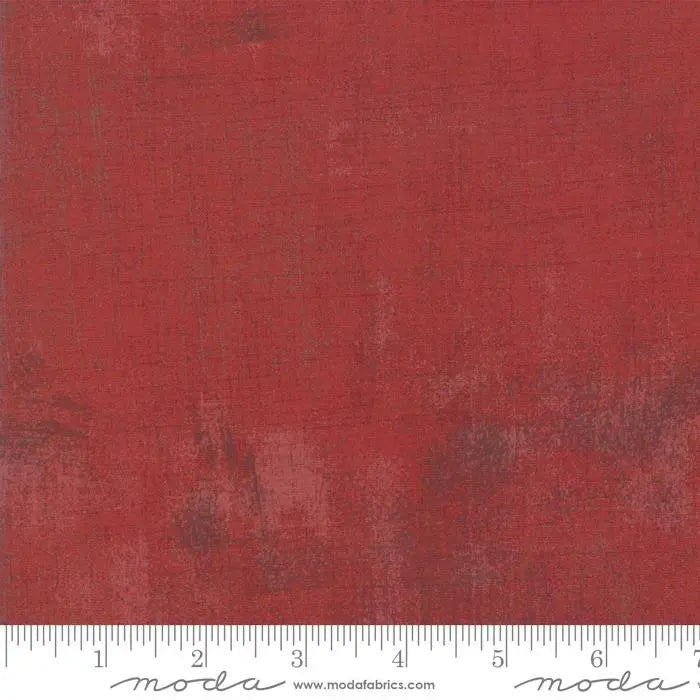 Tela de Romance Grunge Roja - 44"/45" por Yarda