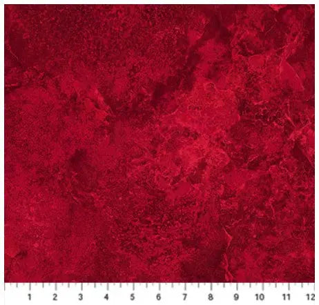 Red Stonehenge Basics Flannel Wideback Fabric