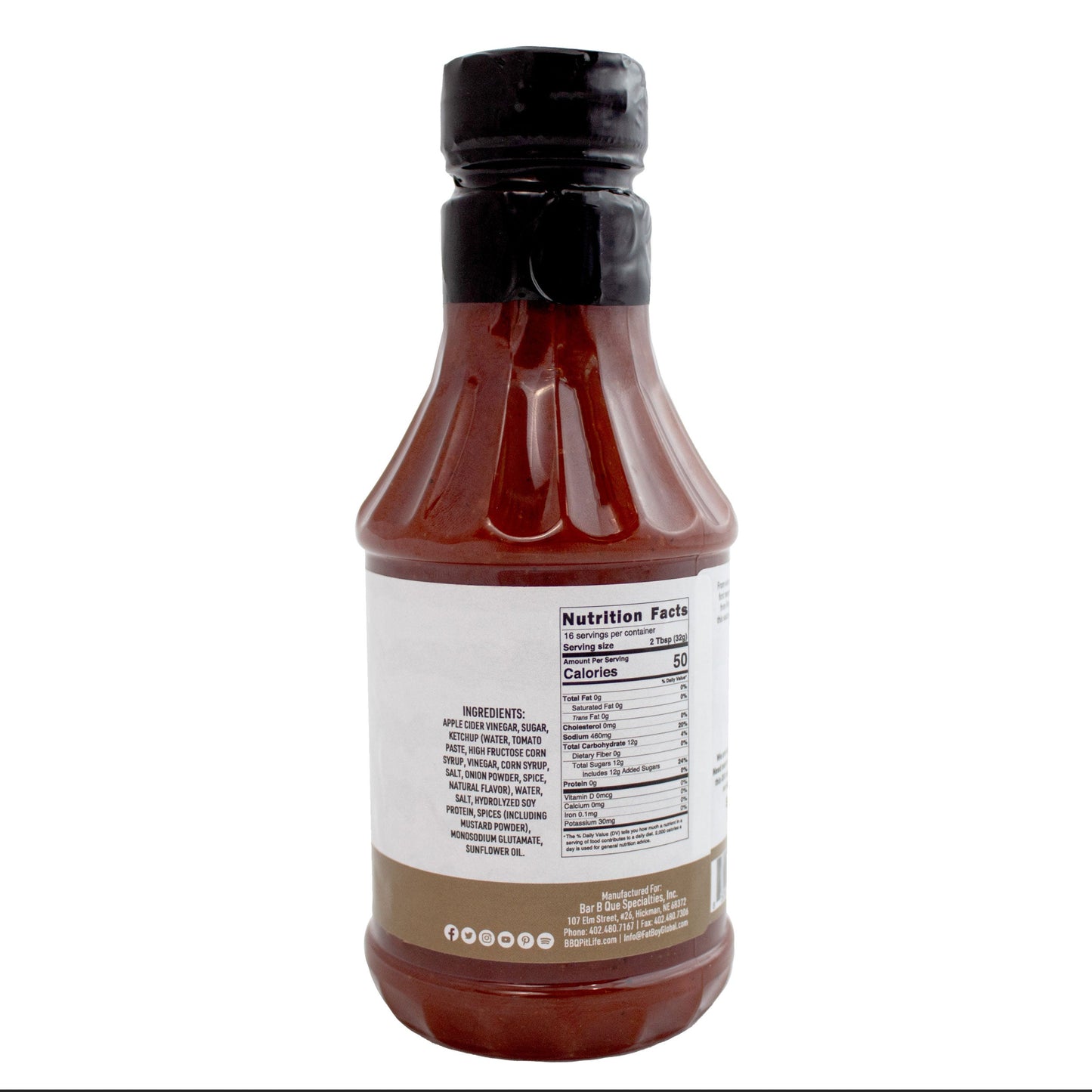 Sauce BBQ sans gluten Appalachian Red - 18 oz (Pack de 2)