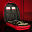 Red Leather Commuter Bag