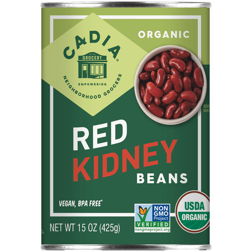 Organic Red Kidney Beans - Premium Quality by Cadia - Korvel