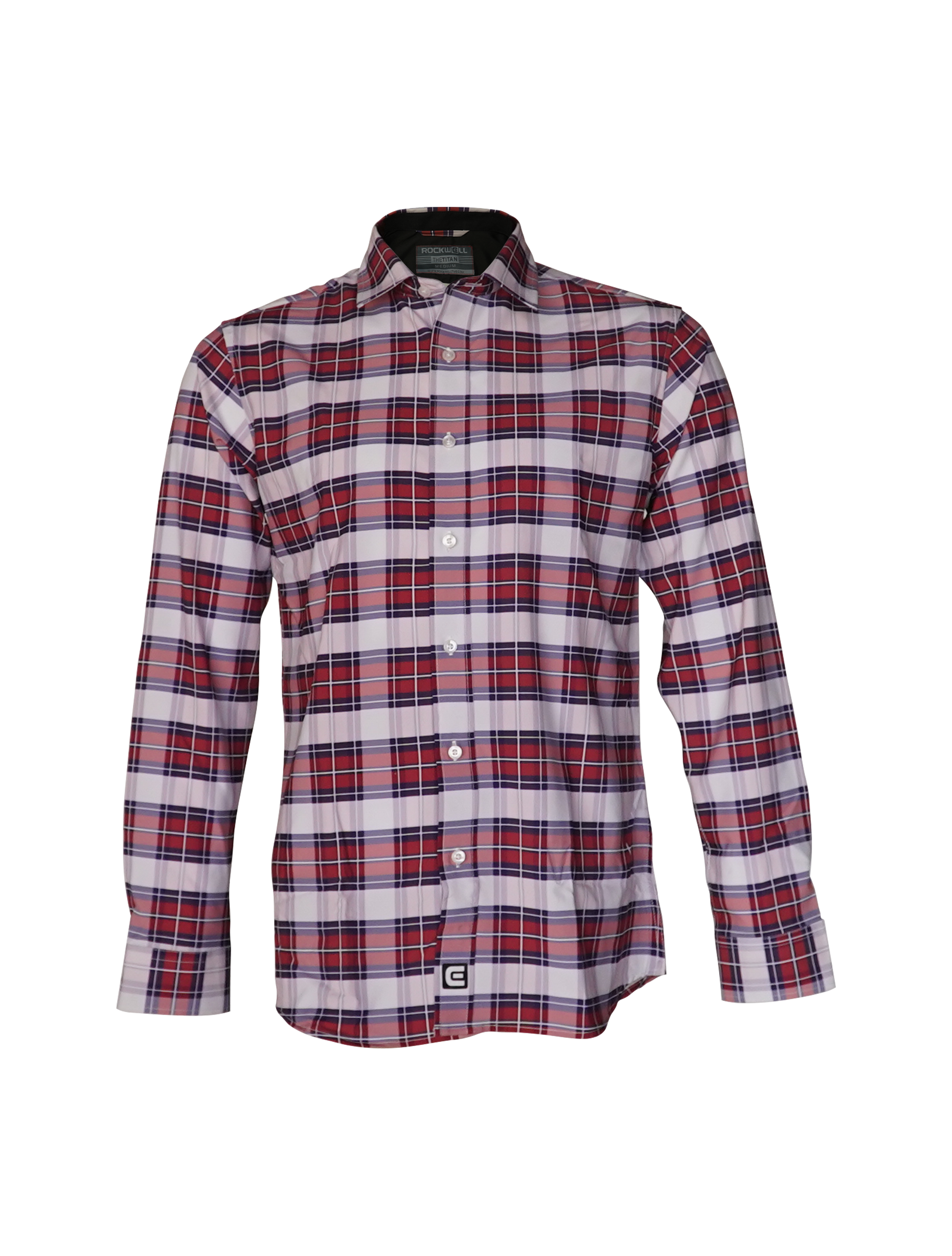 Titan Performance Long Sleeve Shirt - Red, White & Blue Design - Korvel