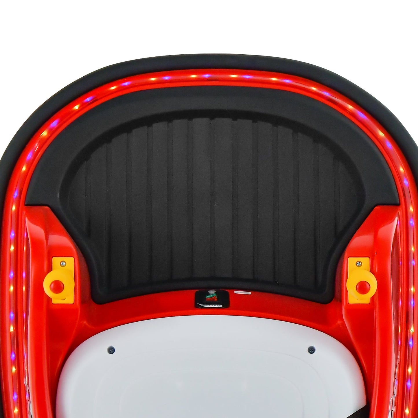 Coche de Choque Eléctrico para Niños de 12V con Luces Intermitentes - Rojo