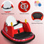 Coche de Choque Eléctrico para Niños de 12V con Luces Intermitentes - Rojo