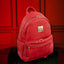Red Leather Carrier Backpack - Korvel