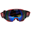 Red Bomber Goggles with Flash Blue Lens for Ultimate Performance - Korvel