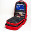 Red Polyester Carry-On Patented Backpack - Limited Edition