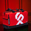 Sleek Red Sneaker Travel Duffle - Korvel