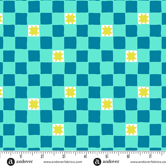 Tissu en coton Reef Twinkle Tiles Color Pop Playground
