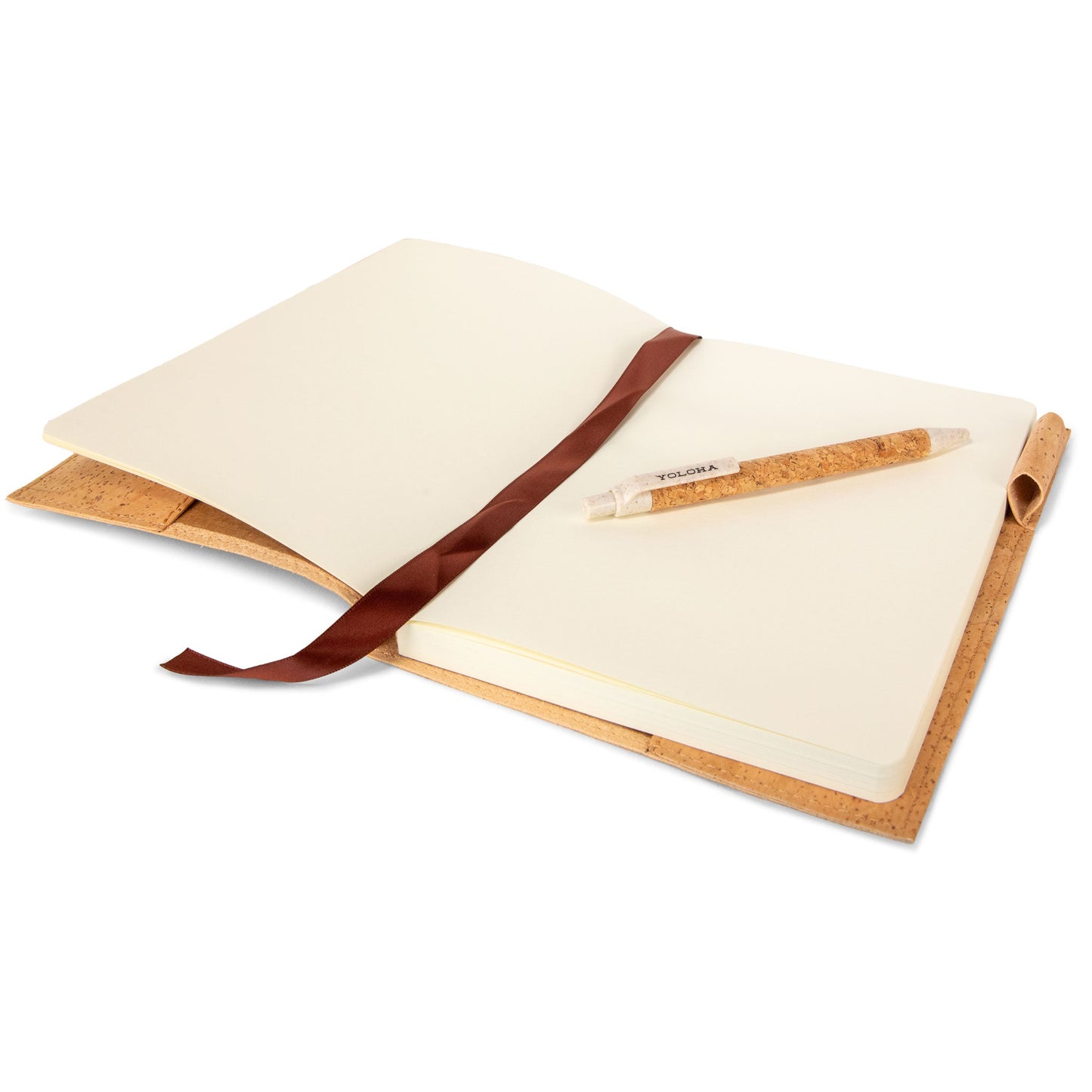 Eco-Friendly Refillable Cork Journal with Pen - Korvel