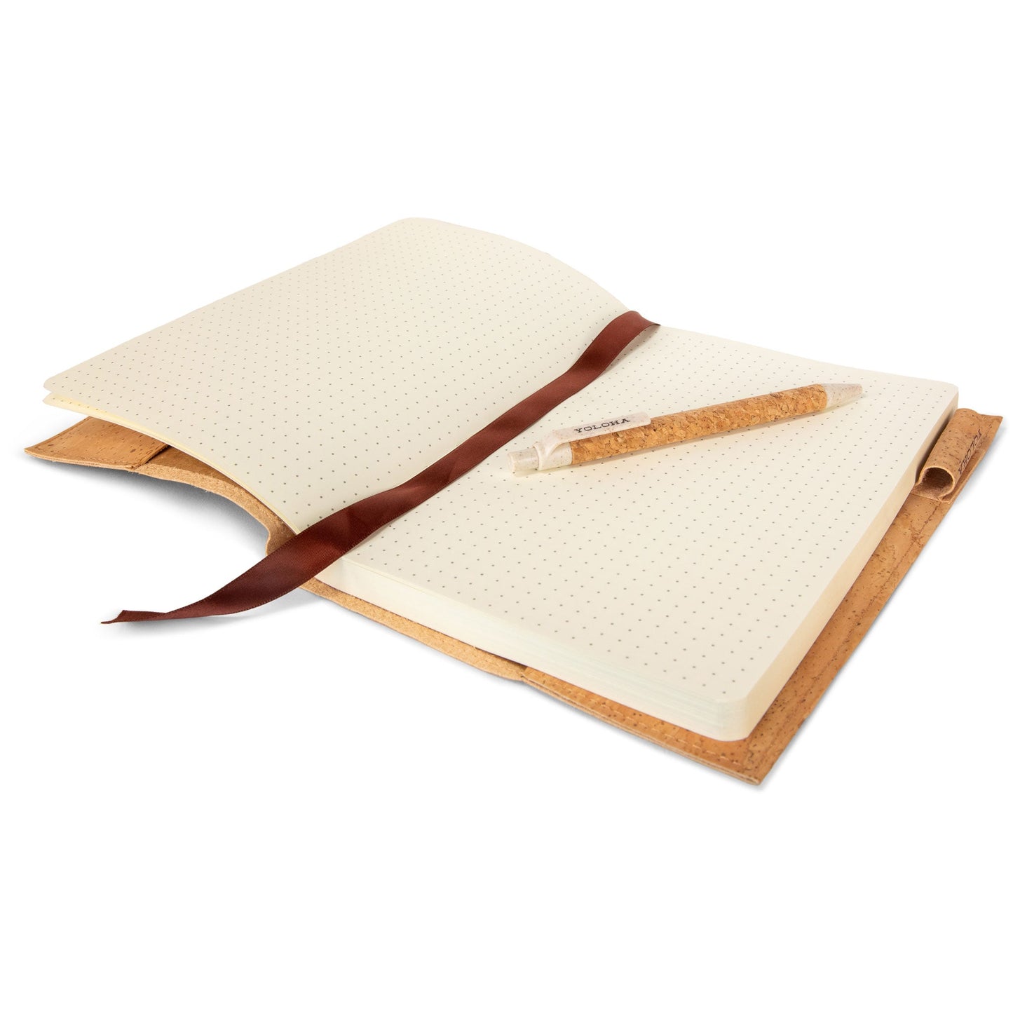 Eco-Friendly Refillable Cork Journal with Pen - Korvel