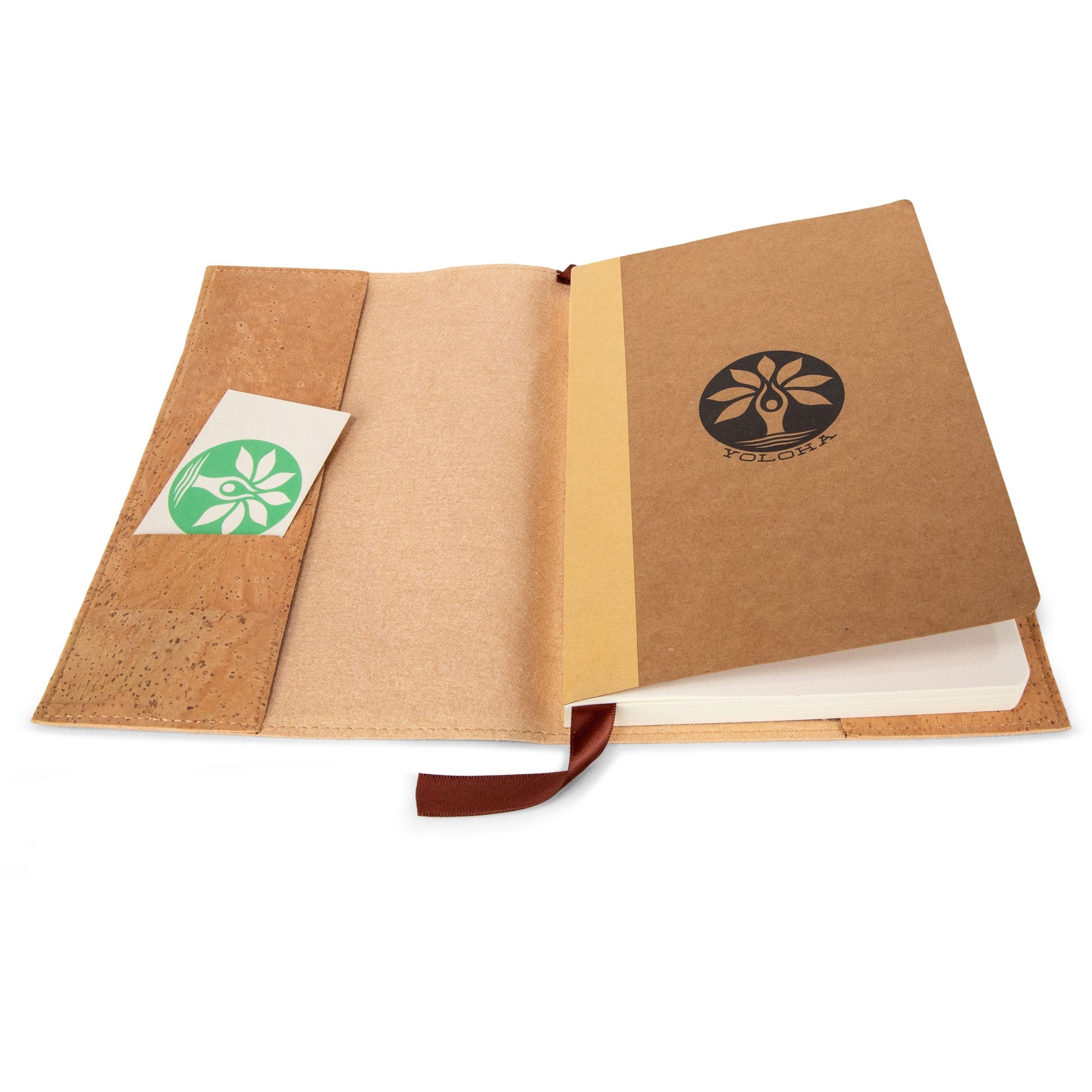 Eco-Friendly Refillable Cork Journal with Pen - Korvel