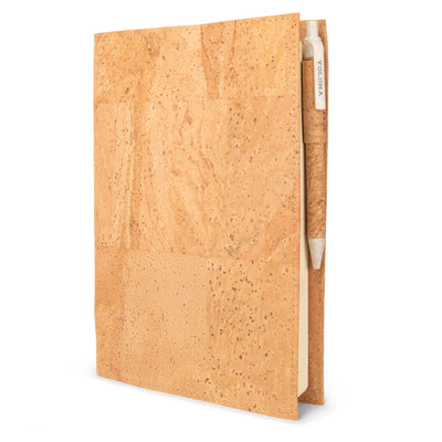 Eco-Friendly Refillable Cork Journal with Pen - Korvel