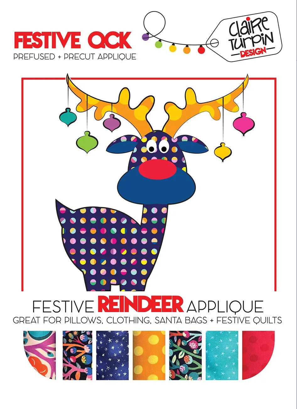 Kit de Corte Rápido de Reno para Manualidades Festivas
