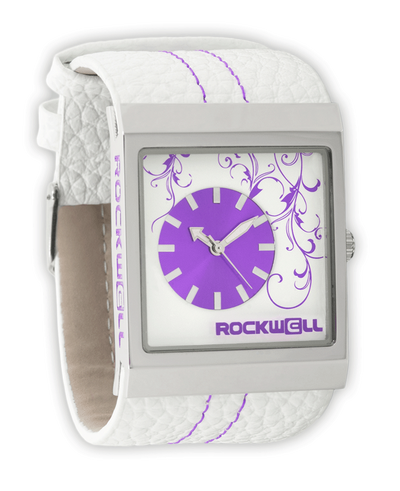 Mercedes White/Purple Watch