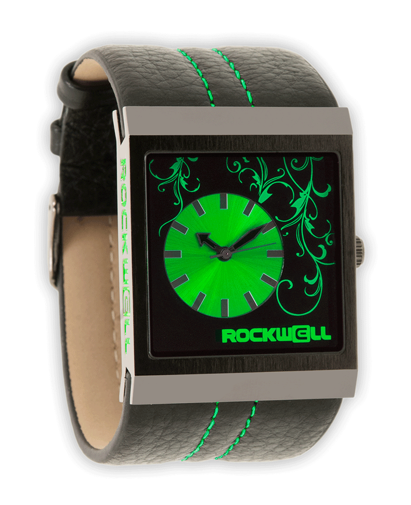 Montre Mercedes Noir/Vert