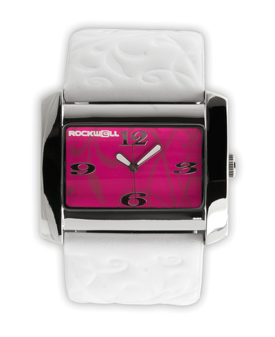 Vanessa Pink/White Watch - Bold & Stylish Timepiece