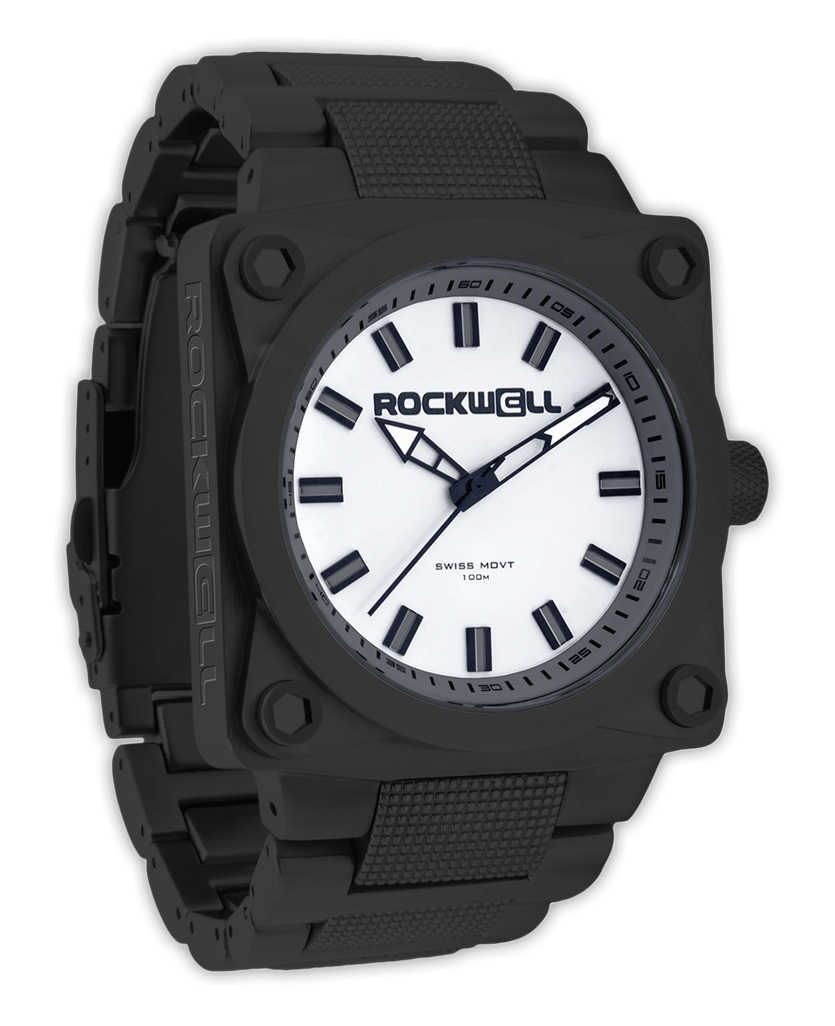 Reloj Rockwell 747 Negro/Blanco