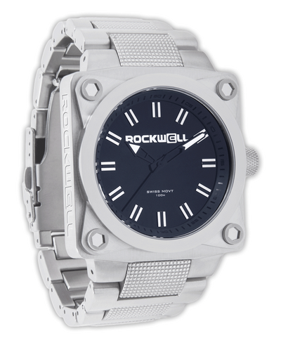 747 Silver/Black Watch