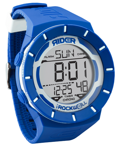 Reloj Multifuncional Coliseum Azul/Blanco