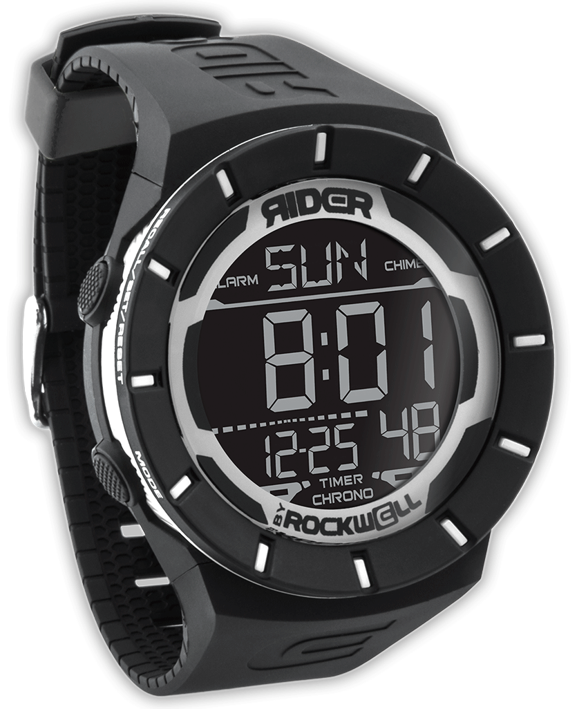 Coliseum Black/White Multifunction Watch