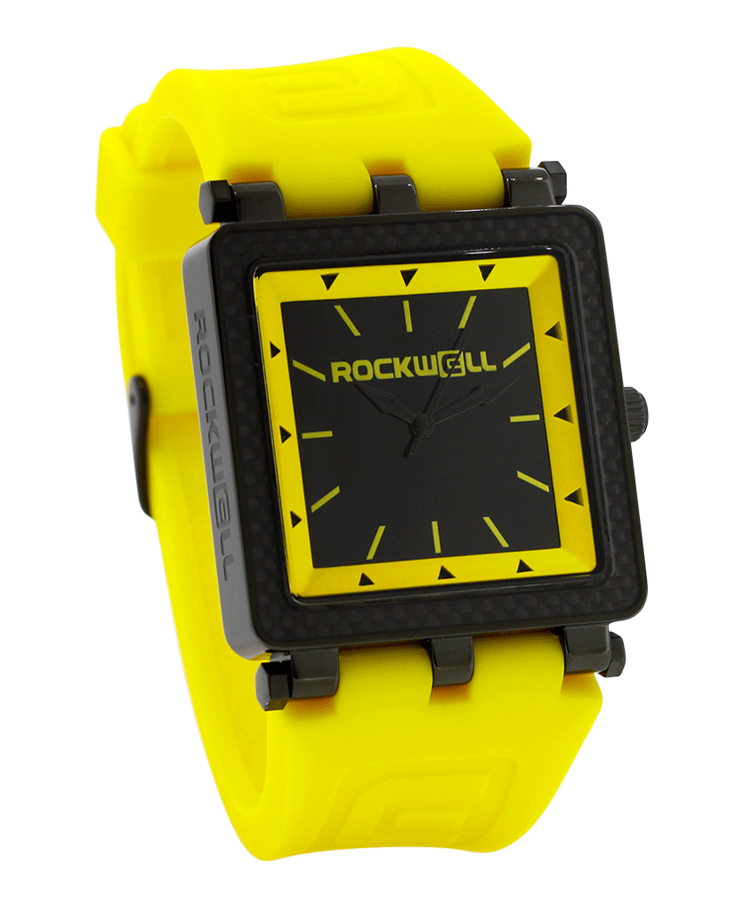 Reloj CF Lite Negro/Amarillo