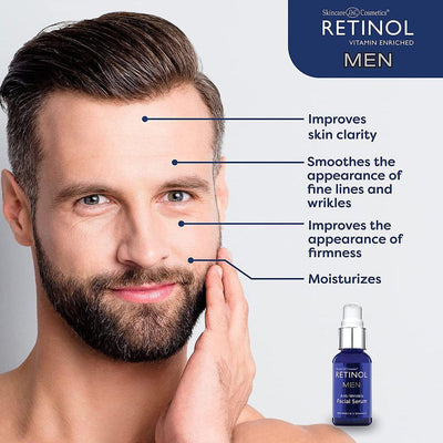 Premium Retinol Facial Serum for Men
