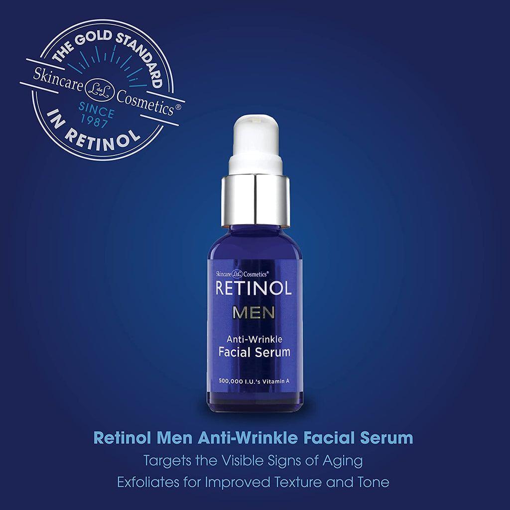 Sérum facial au rétinol premium pour hommes