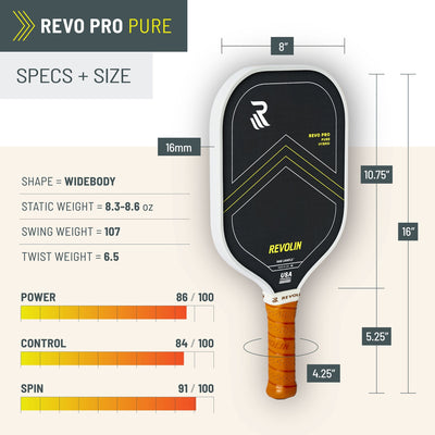 Revo Pro Elite Pickleball Paddle - Elevate Your Game