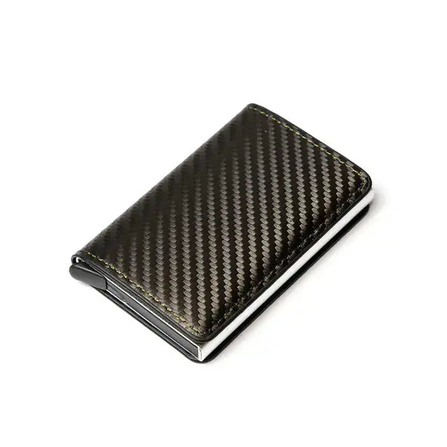 Porta tarjetas de crédito para hombres con bloqueo RFID premium