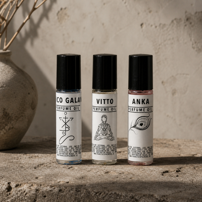 Rico Galan - Earthy Blend, Alcohol-Free Perfume