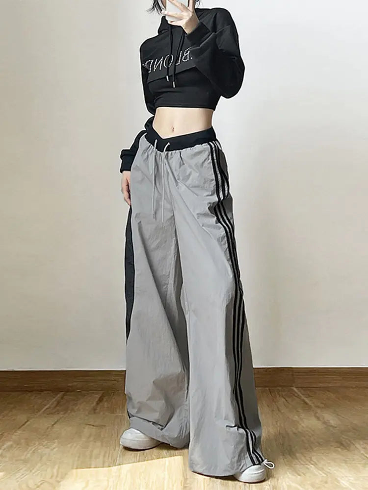 Pantalones Cargo Techwear para Mujeres Y2K