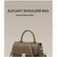 Sac bandoulière en cuir rétro