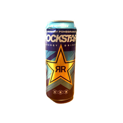 Bebida Energética Rockstar de Arándano y Granada - Exclusiva del Reino Unido